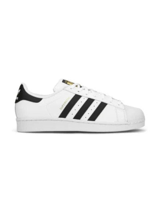 ADIDASS Superstar White Black Leather