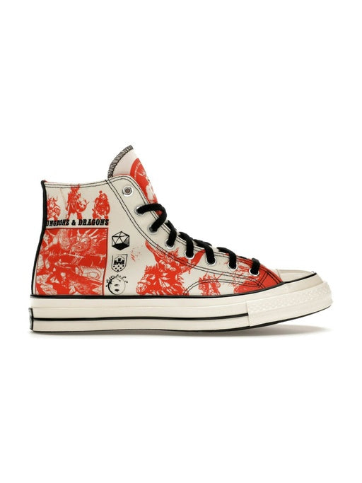 DUNGEONS & DRAGONS X CONVERESEE CHUCK TAYLOR ALL STAR HIGH EGRET RED