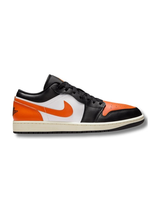 AJ 1 LOW BLACK STARFISH WHITE SAIL