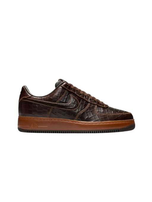 Nikee Air Force 1 Low Fauna Brown Croc