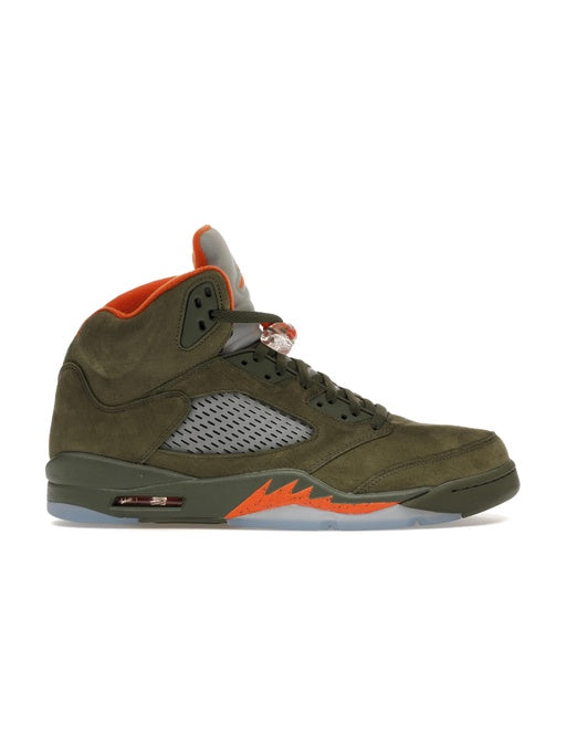 AJ RETRO 5 OLIVE GREEN