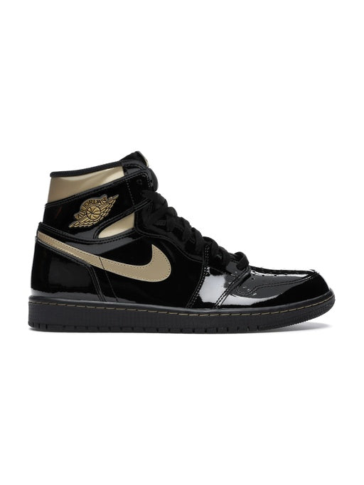 AJ 1 RETRO HIGH BLACK METALLIC GOLD