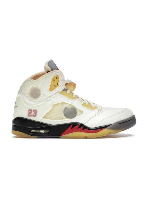 AJ 5 OFF WHITE SAIL