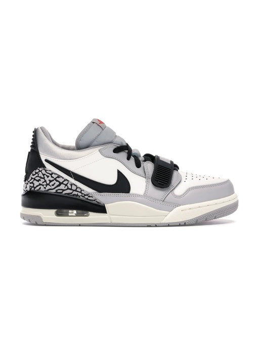 AJ LEGACY 312 LOW TECH GREY FIRE RED BLACK