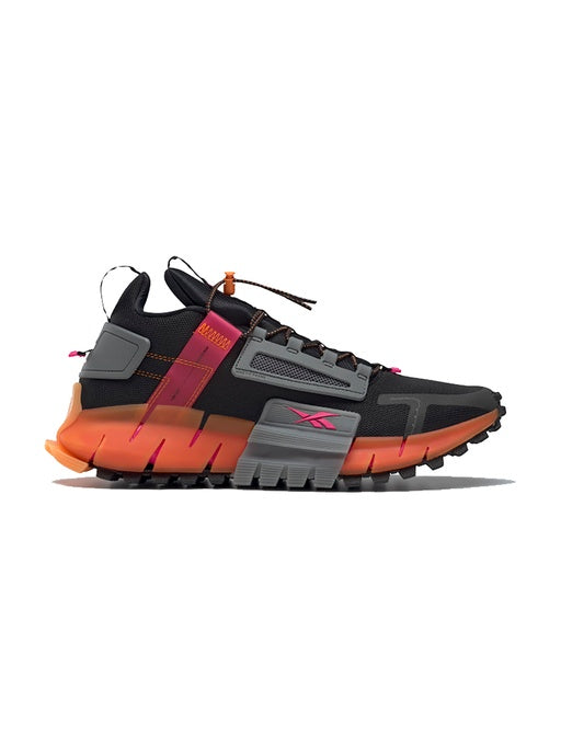 REEBOKK ZIG KINETICA EDGE BLACK PINK ORANGE